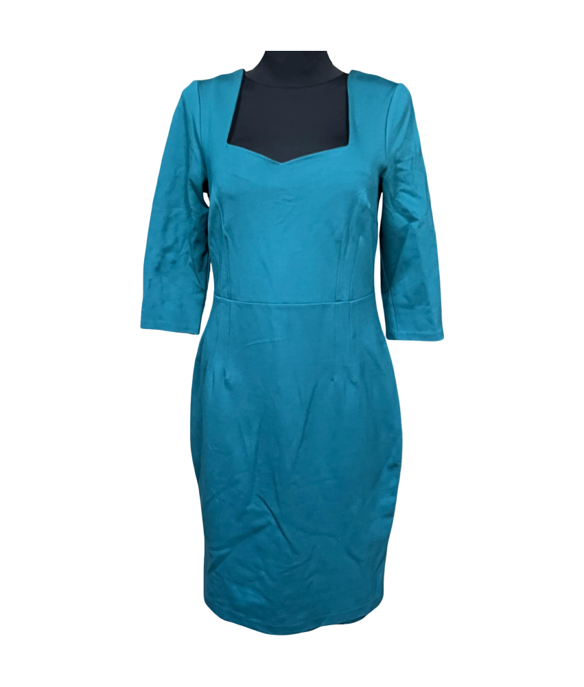 Boden Sukienka do Kolana Wygodna Stylowa Elegancka Zielona Rozmiar 42