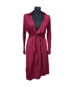 Štirje okusi Obleka do kolen Udobna elegantna elegantna rdeča 38