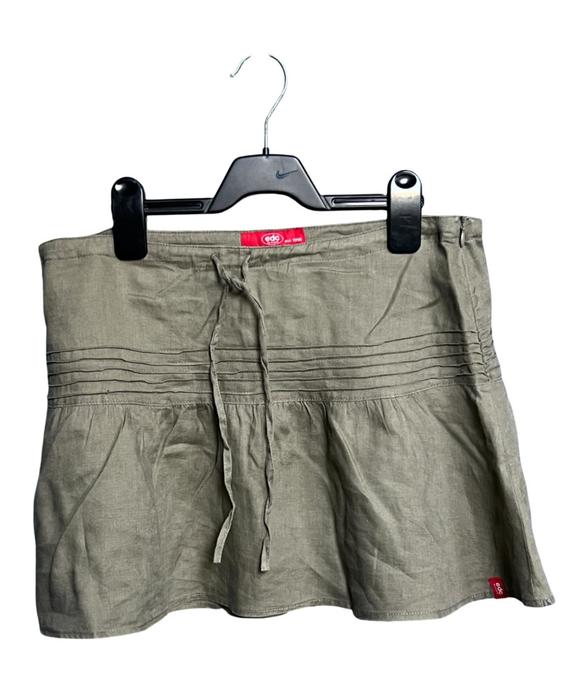 ESPRIT Mini krilo Elegantna kratka siva velikost 38