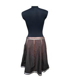 ESPRIT Spódnica Midi Wygodna Stylowa Elegancka Brązowa Rozmiar 38