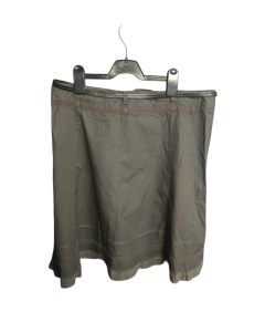 zero Midi krilo udobno elegantno s pasom zelena velikost 44