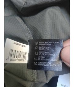 zero Spódnica Midi Wygodna Stylowa z Paskiem Zielona Rozmiar 44