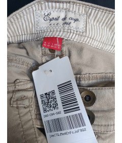 ESPRIT Midi krilo Stylish Denim Beige Velikost 40