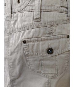 Tom Tailor Midi krilo Udobno 100% bombaž Bela Velikost 38