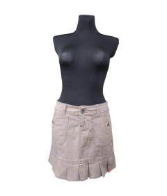 ESPRIT Spódnica Midi Wygodna Stylowa Brązowa Rozmiar 34