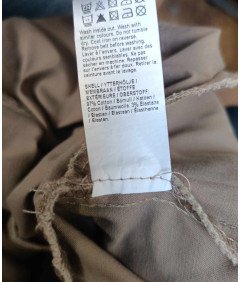 River Island Spódnica Midi Wygodna Stylowa z Paskiem Brązowa 38