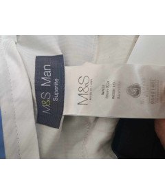 Marks&Spencer Spodnie Męskie Wygodne Stylowe Eleganckie Szare 32/31