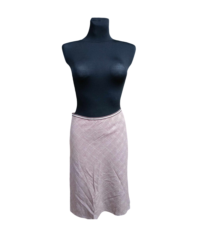 MNG Midi krilo udobno elegantno elegantno rdeče in belo velikost M