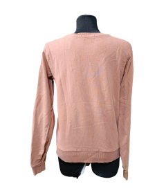 Maison Scotch Ženska majica z dolgimi rokavi Udobna rjava M