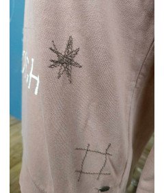 Maison Scotch Ženska majica z dolgimi rokavi Udobna rjava M