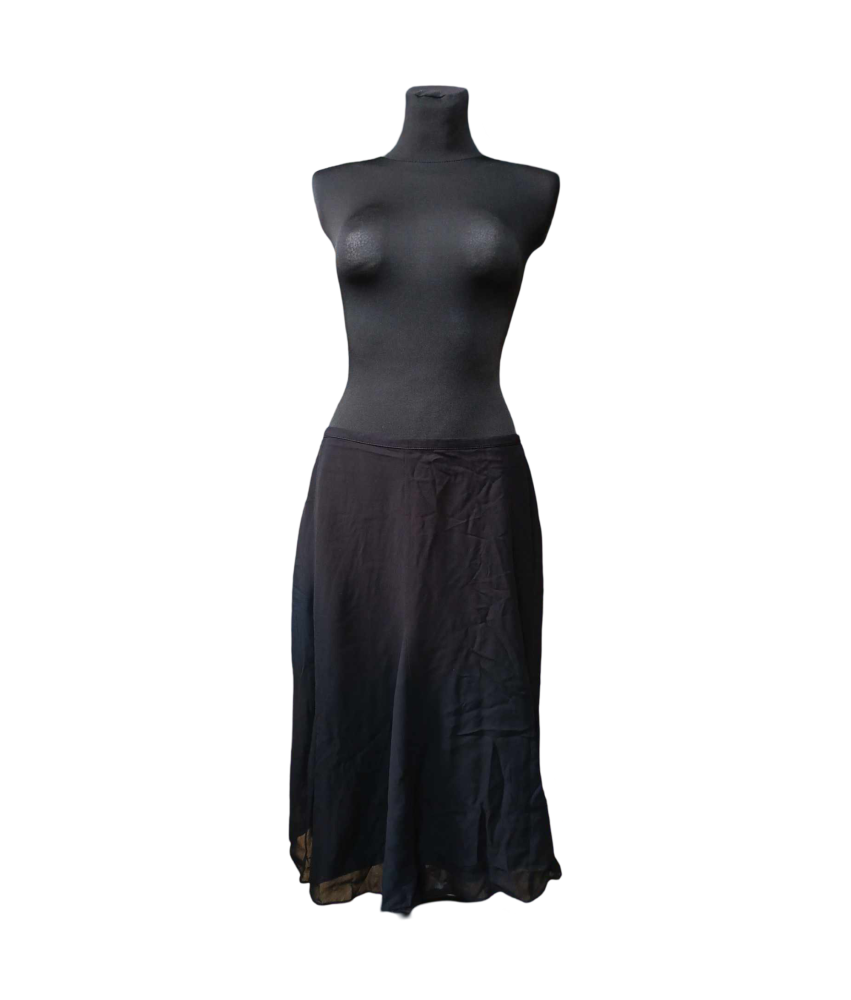 Marks&Spencer Spódnica Długa Maxi Stylowa Wygodna Elegancka Czarna 44