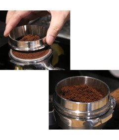 Butyeak Aluminijev lijak za kavo 58 mm za natančno polnjenje