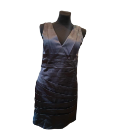 Minimum Sukienka Przed Kolano Letnia Wieczorowa Czarny 40