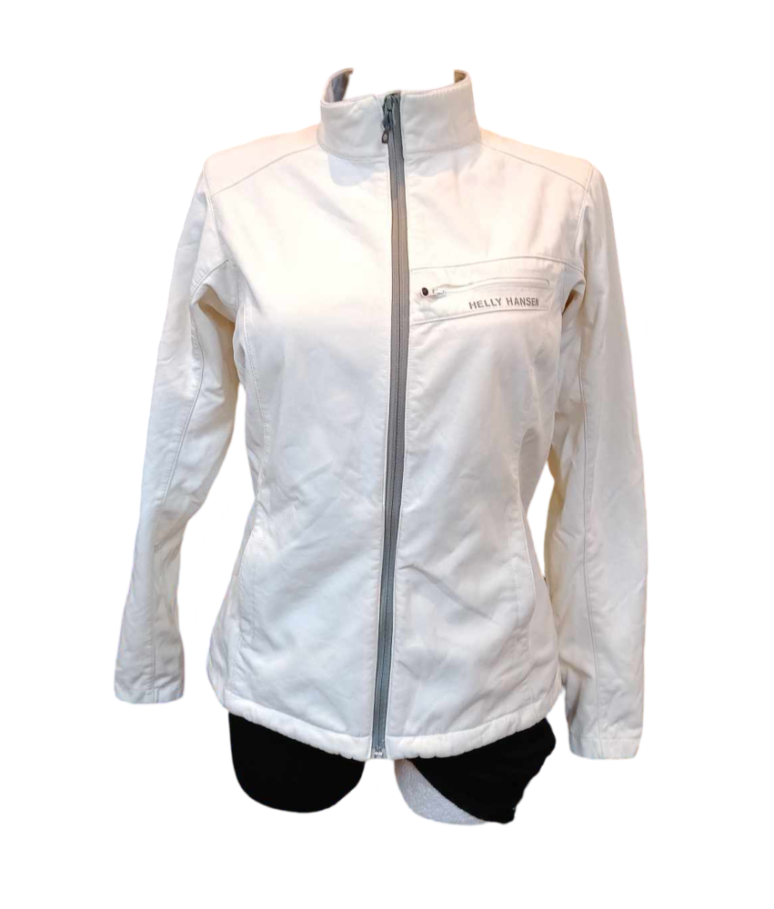 Helly Hansen Lekka Kurtka Damska Wygodna Sportowa Biała M Rozpinana