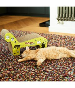 Drapak dla Kota Kartonowy Tekturowy Leżak Kocimiętka 47x19x25 cm Legowisko