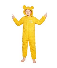 Kigurumi Za otroke 9-10 let Topla obleka Winnie the Pooh motiv