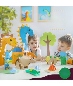 Komplet za izdelavo igrač za otroke za recikliranje dinozavrov