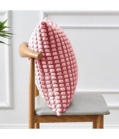 Różowe Poszewki Dekoracyjne Na Poduszki 40x40 Cm 2 Sztuki Zestaw Poszewek