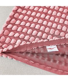 Różowe Poszewki Dekoracyjne Na Poduszki 40x40 Cm 2 Sztuki Zestaw Poszewek