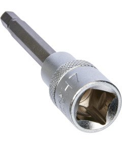 BGS 4262 Nasadka Profil Sześciokątny 7 mm Wytrzymała 100 mm x 12,5 mm