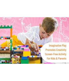 Strictly Briks Zestaw 288 Klocków 12 Kolorów Kompatybilne z LEGO