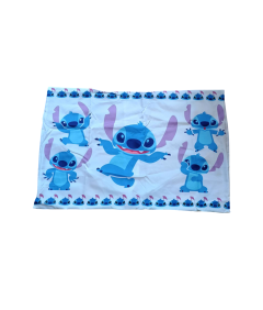Zestaw Pościel 140x200cm 2 Poszewki na Poduszki 50x75cm Lilo i Stitch