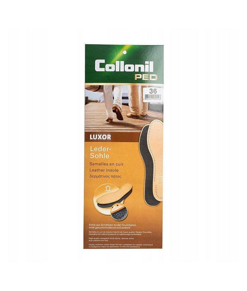 Vložki za čevlje Collonil LUXOR, ki preprečujejo potenje in vonj, številka 45