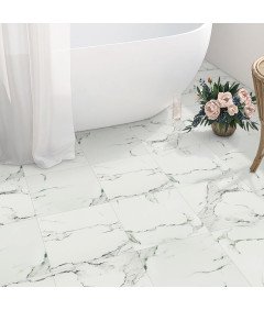 Irisroom PVC talna obloga beli marmor 30 x 30 cm