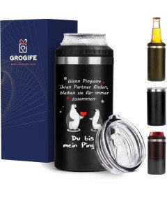 Grogife termalni lonček 4v1, idealno darilo za partnerja, moža, 480ml