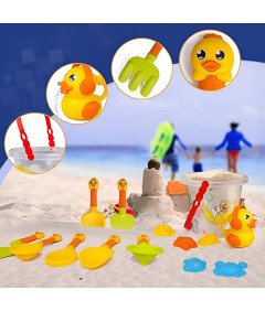 Zestaw Zabawek do Piasku dla Dzieci 14 Elementów