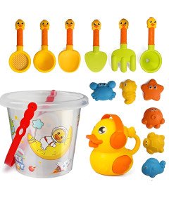 Zestaw Zabawek do Piasku dla Dzieci 14 Elementów