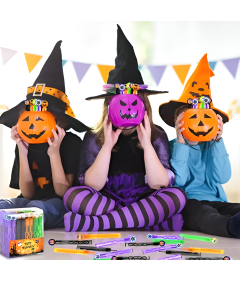 Zestaw Baniek Mydlanych dla Dzieci Motyw Halloween 4 ml 16 sztuk