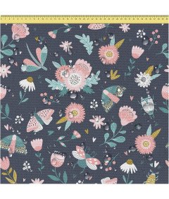 DreamRoots Vodoodporno Platno Motiv Črvov 160 cm x 100 cm