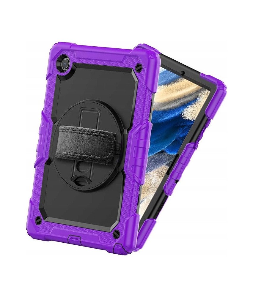 Ovitek za Samsung Galaxy Tab A 8.4 (2020)  Oklepen z Ročajem Vijoličen