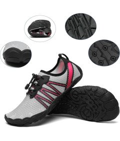 Mishansha čevlji za v vodo unisex moški ženski velikost 44 sivi