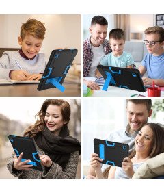 Etui do Samsung Galaxy Tab A8 10.5” Pancerne z Podstawką Czarne