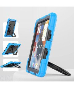 Etui za iPad 9/8/7 10.2” s Stojalom in Naramnico Modro