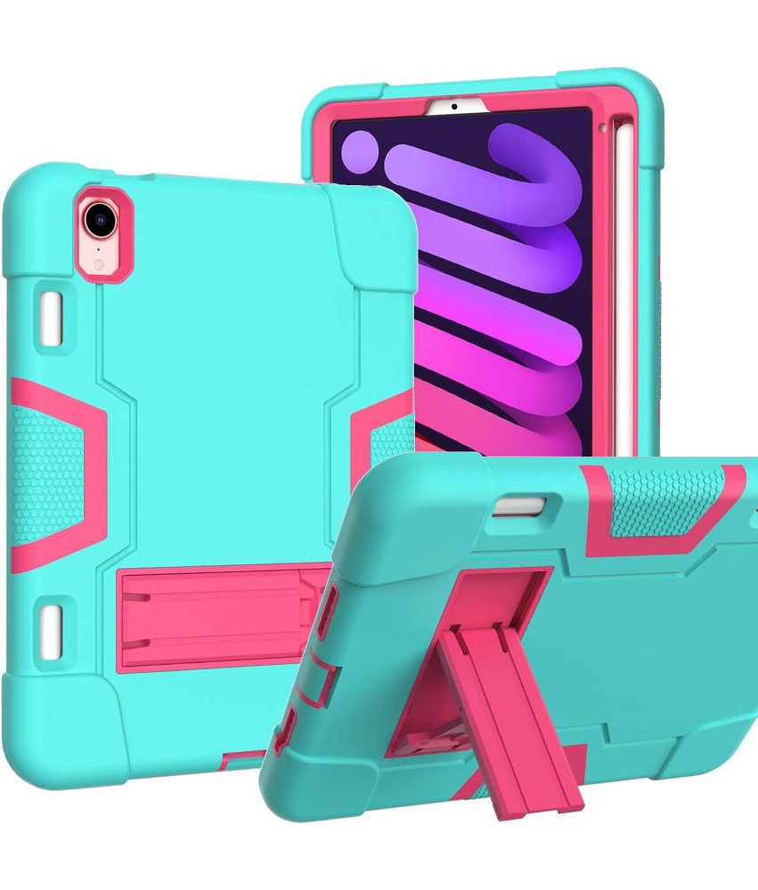 Etui za iPad Mini 6 8.3" s Stojalom in Prostorom za Svinčnik Mint.