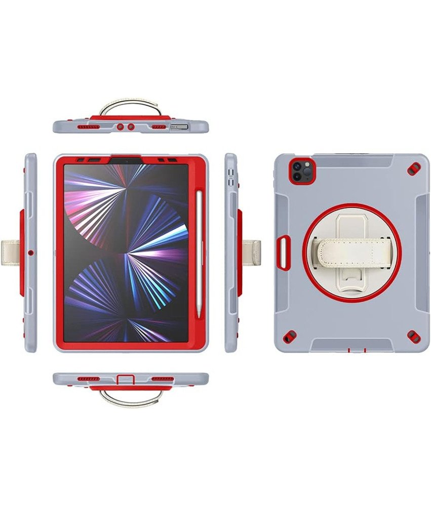 Etui do iPad Pro 3/2/1 11” z Podstawką i Miejscem na Rysik Szare