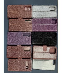 Komplet 10 ohišij za telefon z bleščicami - mešanica blagovnih znamk in modelov