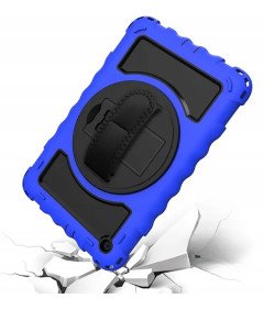 Etui do Samsung Galaxy Tab A7 10,4" z Paskiem na Ramię Niebieskie