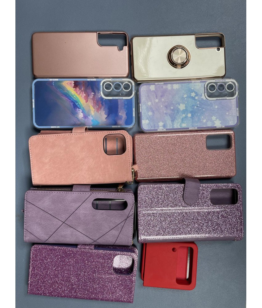 Komplet 10 damskih ovitkov za telefon - mešanica blagovnih znamk in modelov