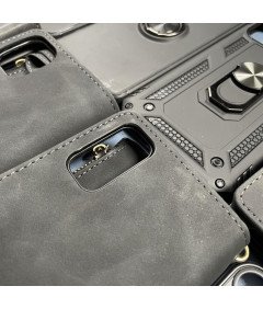 Zestaw 10 Czarnych Etui na Telefony - Mix Marek oraz Modeli