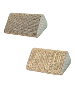 Mačje praskalo Kartonska igrača iz kartona Žoga 27,3x17,5x17,5 cm Trikotnik