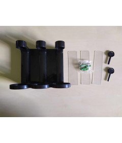 Uchwyt na dozowniki mydła NICEME (3 szt.) montaż ścienny, bez butelek