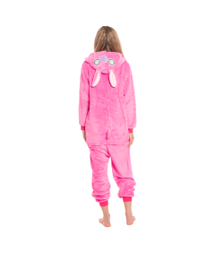Ženska pižama kombinezon Kigurumi Onesie kostum Stich roza