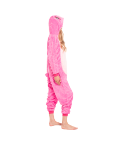 Ženska pižama kombinezon Kigurumi Onesie kostum Stich roza