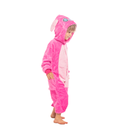 Otroška pižama Kigurumi pajac Stich roza