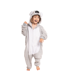 Piżama Dla Dzieci Dziecięca Kigurumi Onesie Kostium Koala Szary