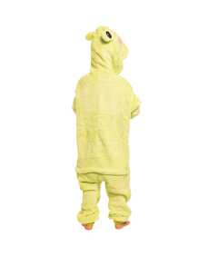Piżama Dla Dzieci Dziecięca Kigurumi Onesie Kostium Żaba Zielona